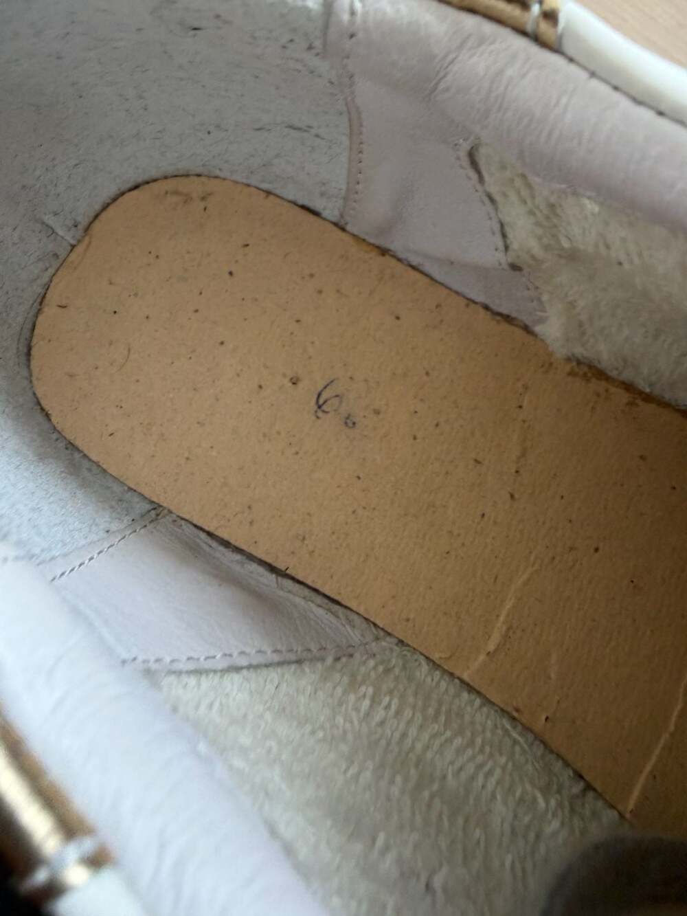 Golden Goose Hi Star Platform Sneakers White Leather Black Star Gold Heel - Picture 6 of 6